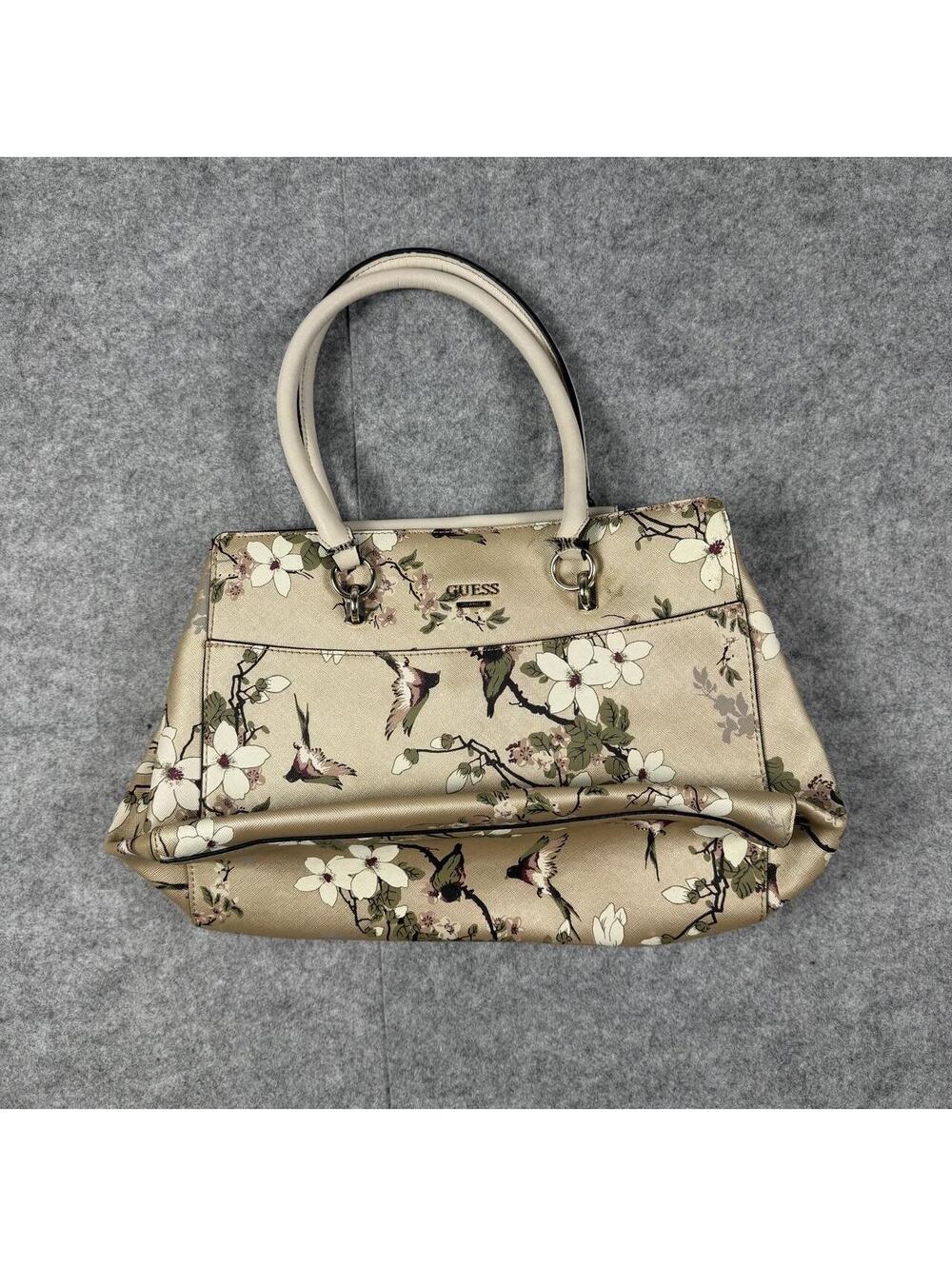 Guess Women’s Y2K Natti Floral All Over Print Satchel Bag